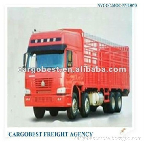 Trucking forwarding Freight from HUANGPU to Qatar